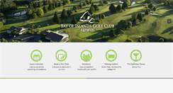 Desktop Screenshot of bayofislandsgolf.co.nz